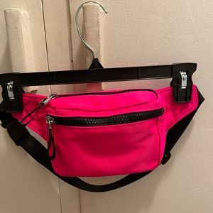 Neon pink Fanny pack